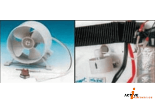 Ventilador Automático Con Termostato Nevera 12v