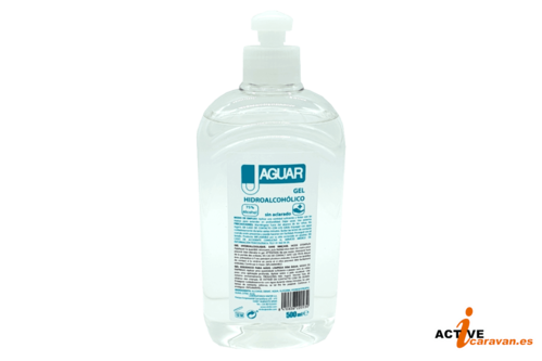 Gel Hidroalcoholico Jaguar Vinfer con Dosificador 500ml.