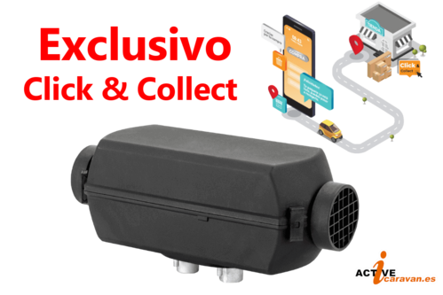 Exclusivo Click&Collect Calefacción Autoterm Air 2D 2Kw Mando Digital 12V/24V Planar