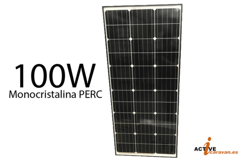Panel Monocristalino solar E-Flat PERC 110W
